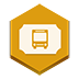 Bus Ticket Icon 72x72 png